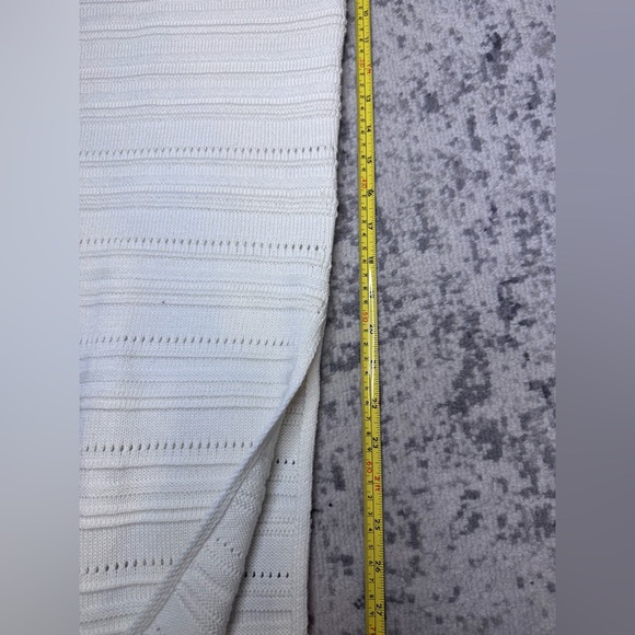 Dynamite Cream Textured Knit Midi Skirt - Picture 4 of 13